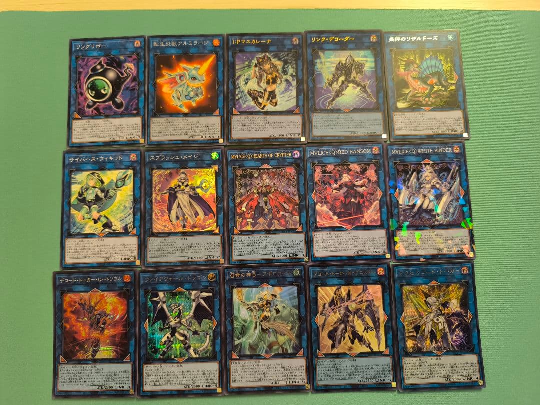 遊戯王　M∀LICEデッキ　メイン40枚+EX15枚