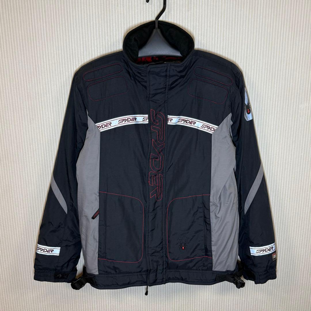 PYDER 古着　スノーウェア　黒　レディースXL メンズM