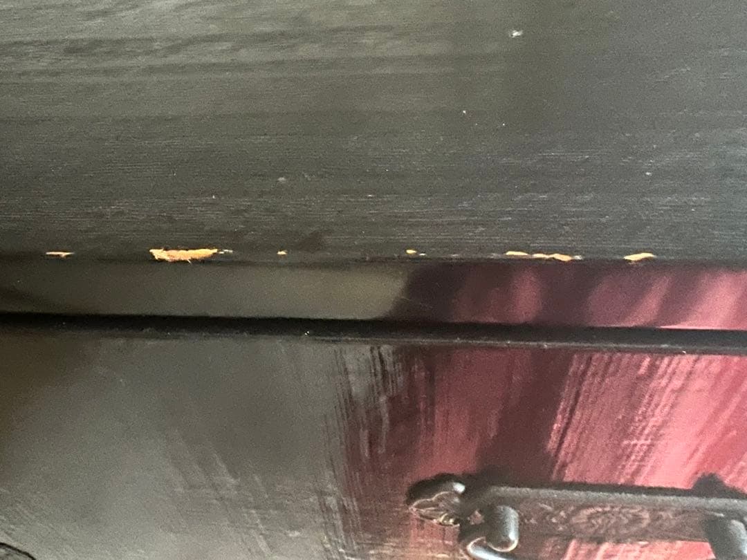 アンティーク　桐漆塗り高級仙台箪笥