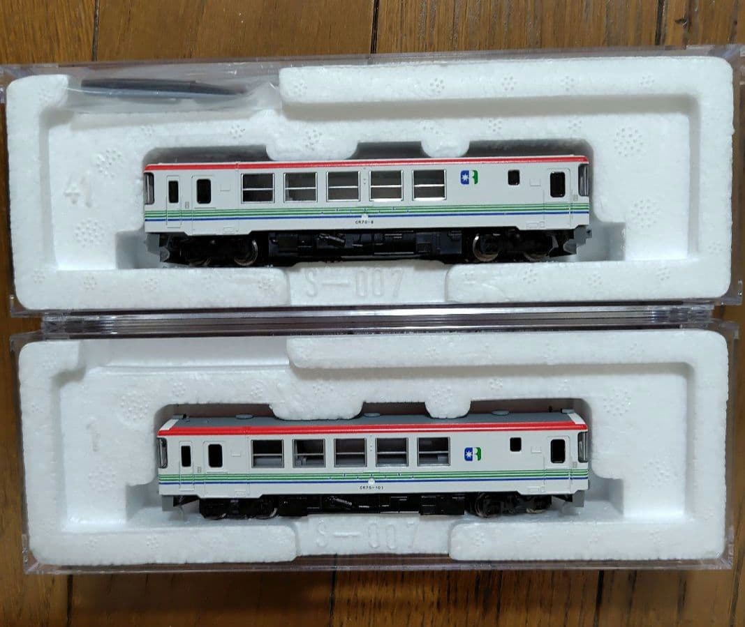 ①TOMIX 98093 ふるさと銀河線りくべつ鉄道　CR70・75形セット