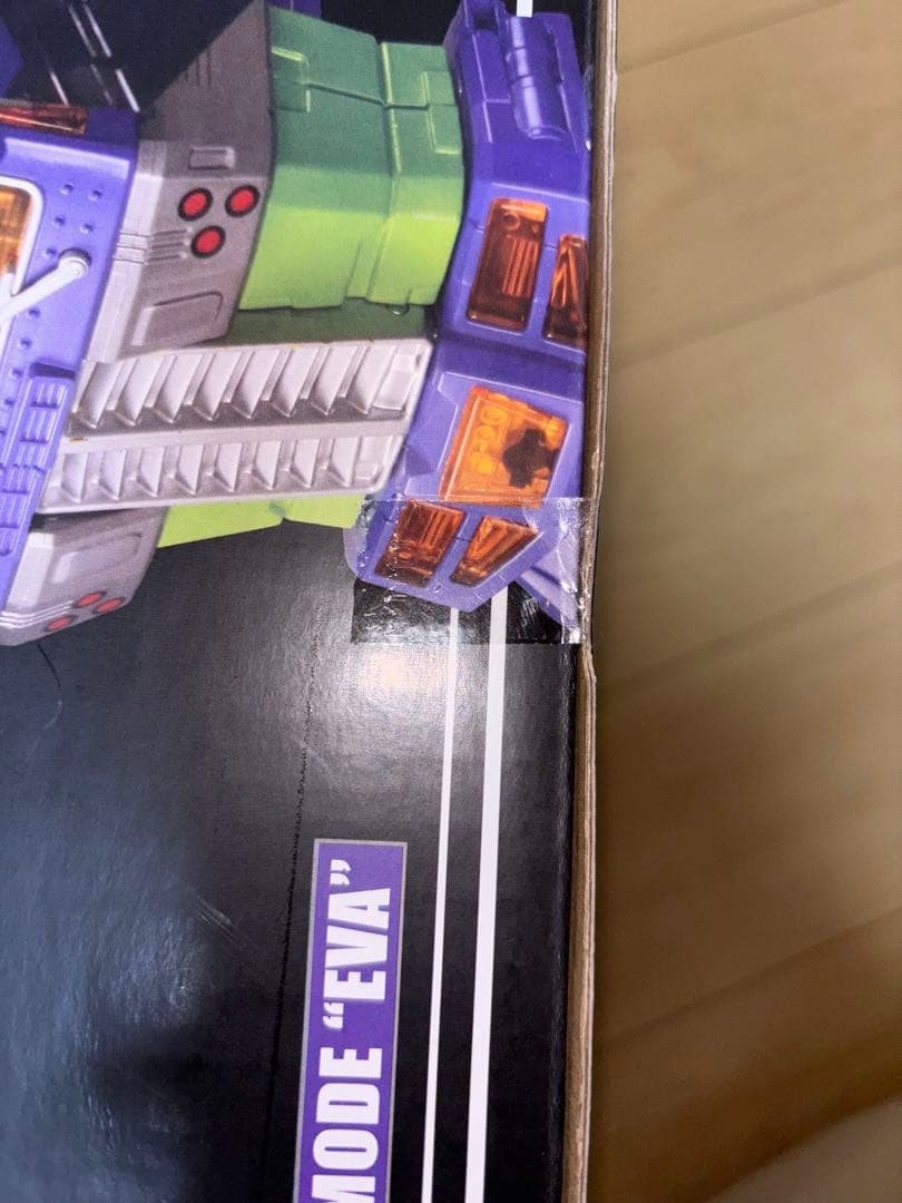 トランスフォーマー　マスターピース　コンボイモードエヴァ　エヴァンゲリオン未使用