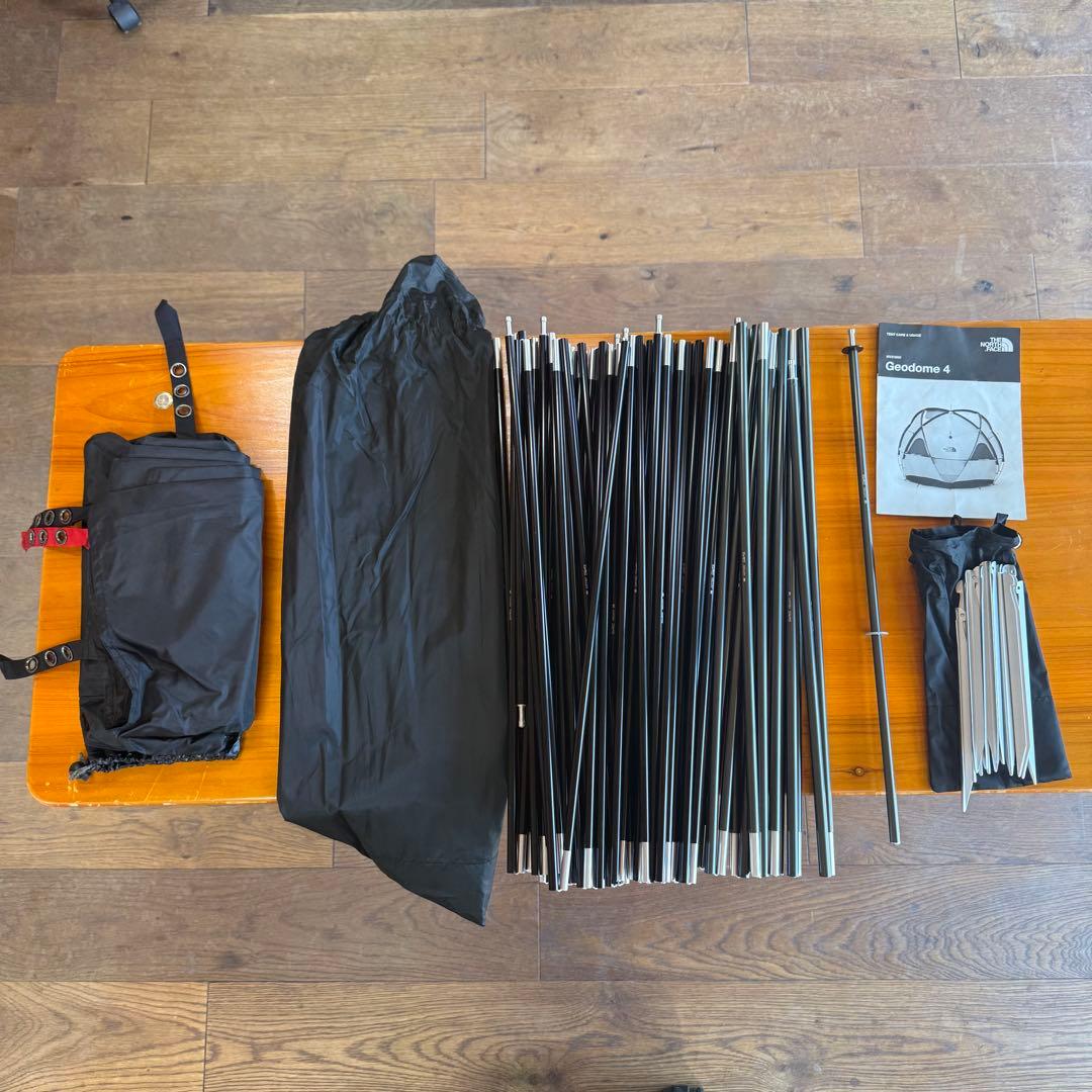 n*u様 THE NORTH FACE GEODOME 4 テント　フットプリン