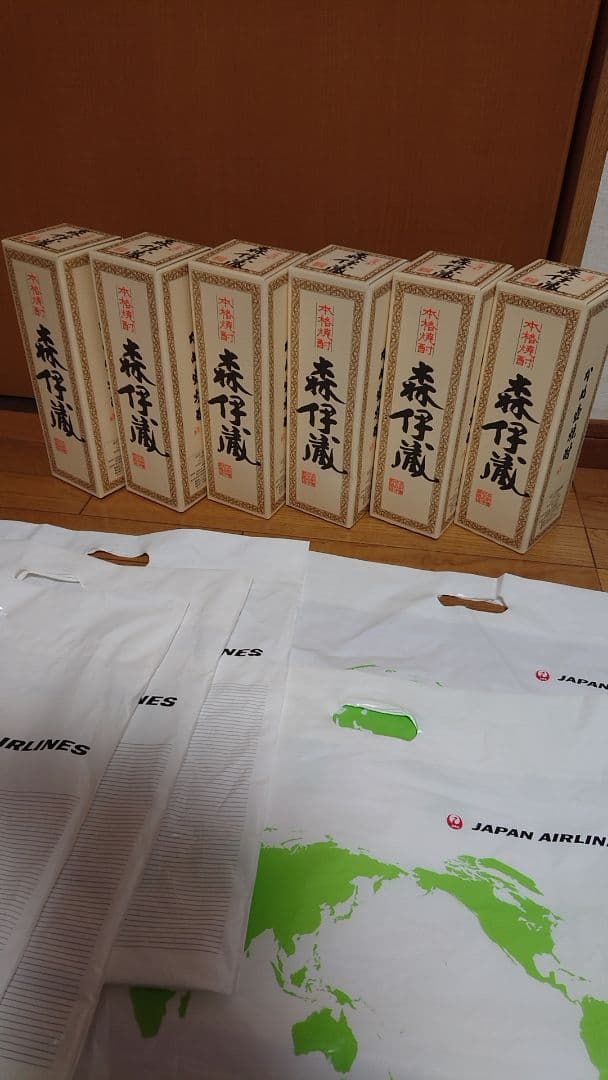 森伊蔵720ml かめ壺焼酎 6本セット