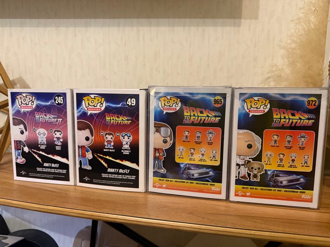 【FUNKO】バックトゥーザフューチャー ファンコ 4個まとめ売り