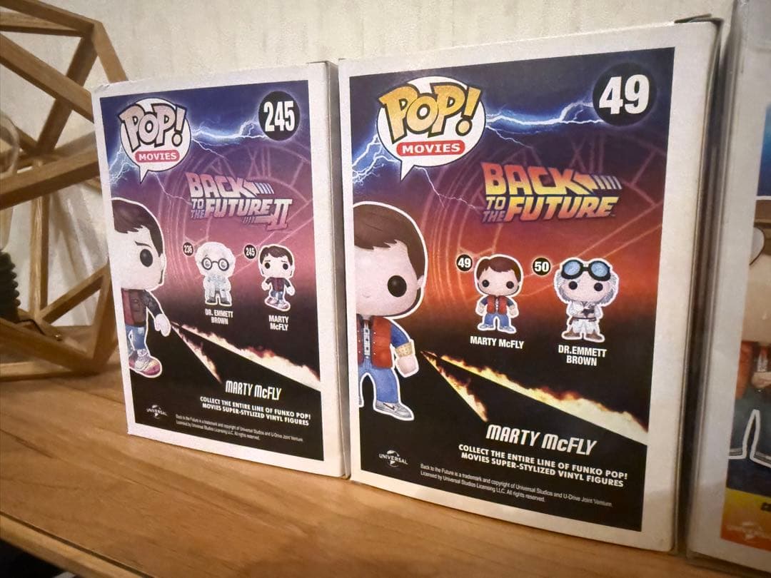 【FUNKO】バックトゥーザフューチャー ファンコ 4個まとめ売り