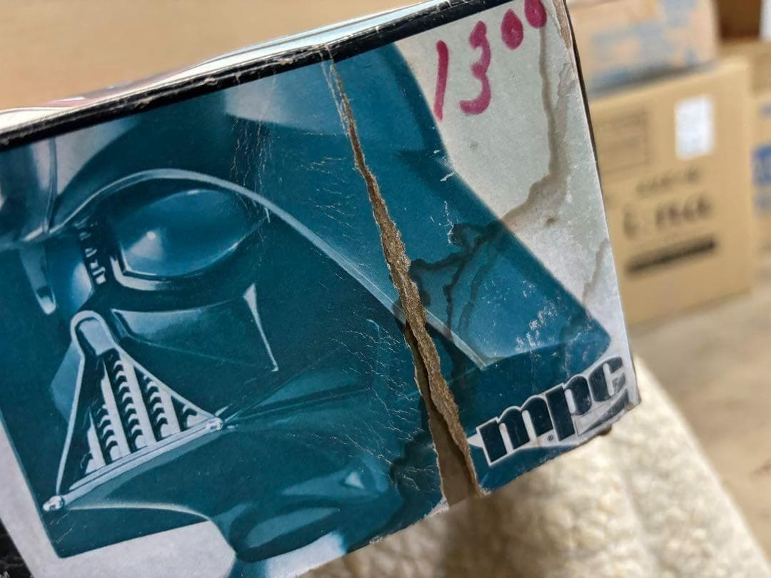 スターウォーズ　ダースベイダー　超レア品　バストプラモデル　箱ダメージ多数あり
