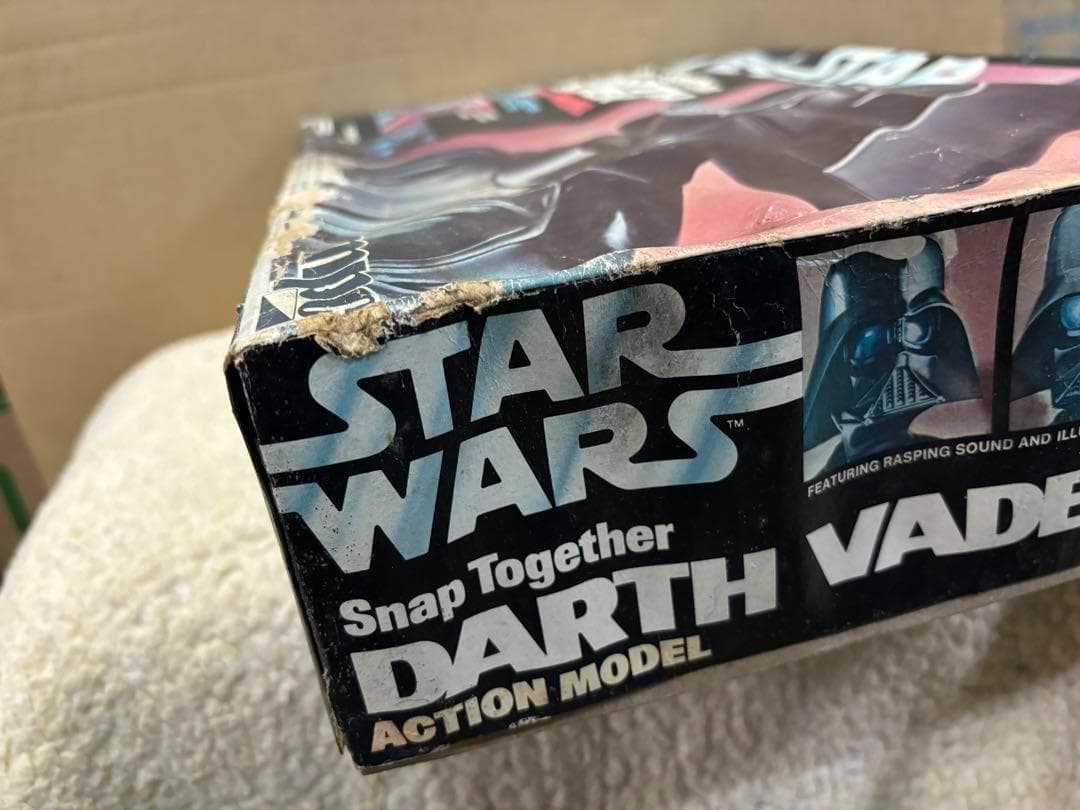 スターウォーズ　ダースベイダー　超レア品　バストプラモデル　箱ダメージ多数あり