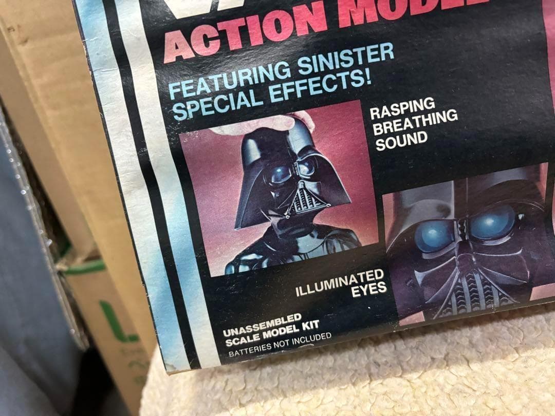 スターウォーズ　ダースベイダー　超レア品　バストプラモデル　箱ダメージ多数あり