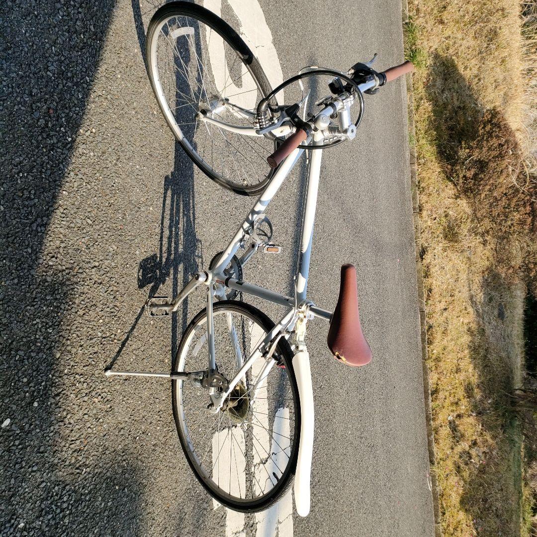 お取引限定　ホワイトシティサイクル 26インチ アルミフレーム