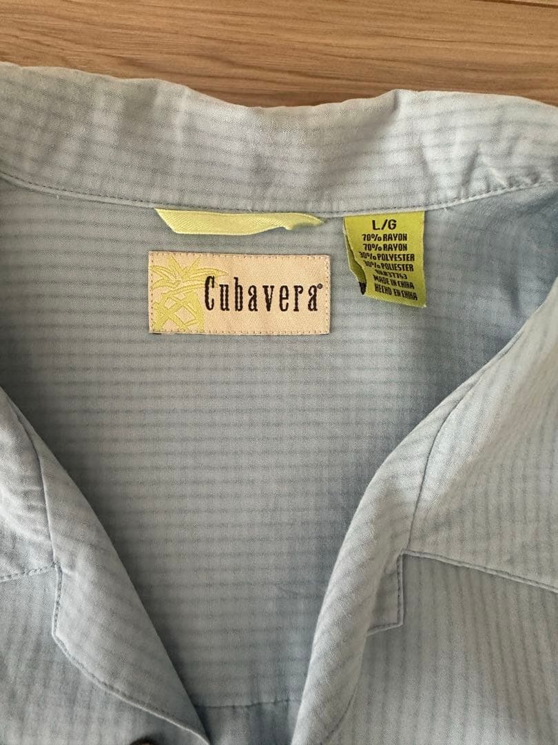Cubavera ボタンダウンシャツ Lサイズ　ハードロックカフェ　タンパ