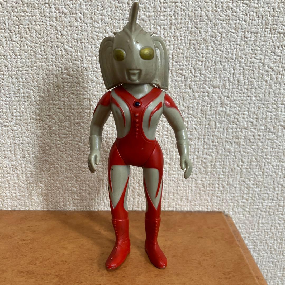 【当時物】ウルトラルの母 ソフビ ポピー 足裏刻印あり 円谷プロ レトロ