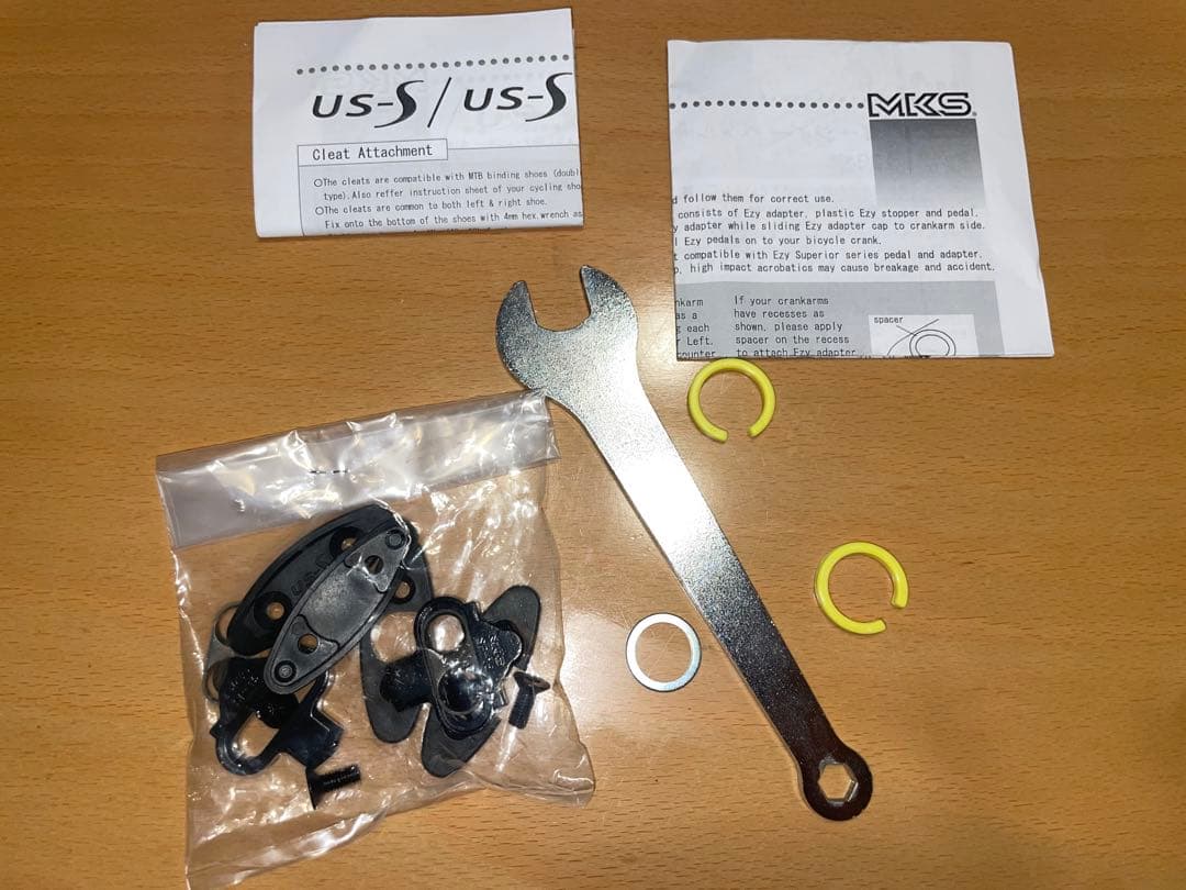 MKS（三ヶ島製作所）US-S Ezy SPD互換 ビンディングペダル