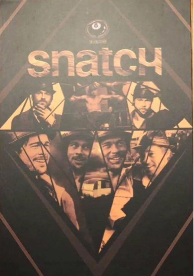 【海外製品】映画 「sncath」BLACK 8 STUDIO 高さ約30cm