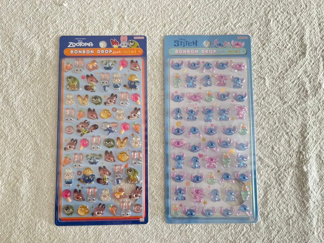 さゆボンボンドロップシール　ディズニー+ハピダンブイ正規品