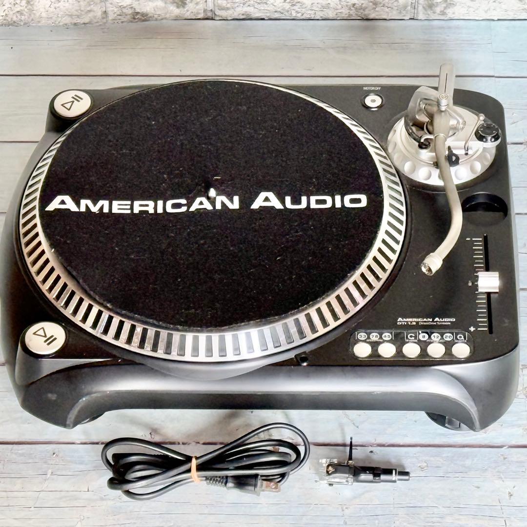 American Audio DTI 1.8 ダイレクトドライブターンテーブル