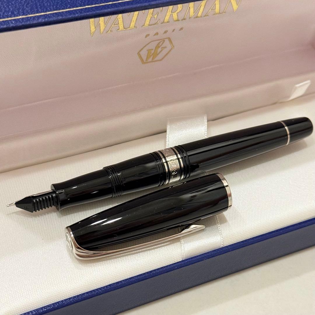 【2007年購入】Waterman チャールストンFP ラック BK CT F