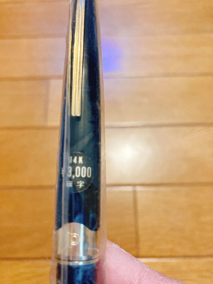 14K 14プラチナム　細ペン