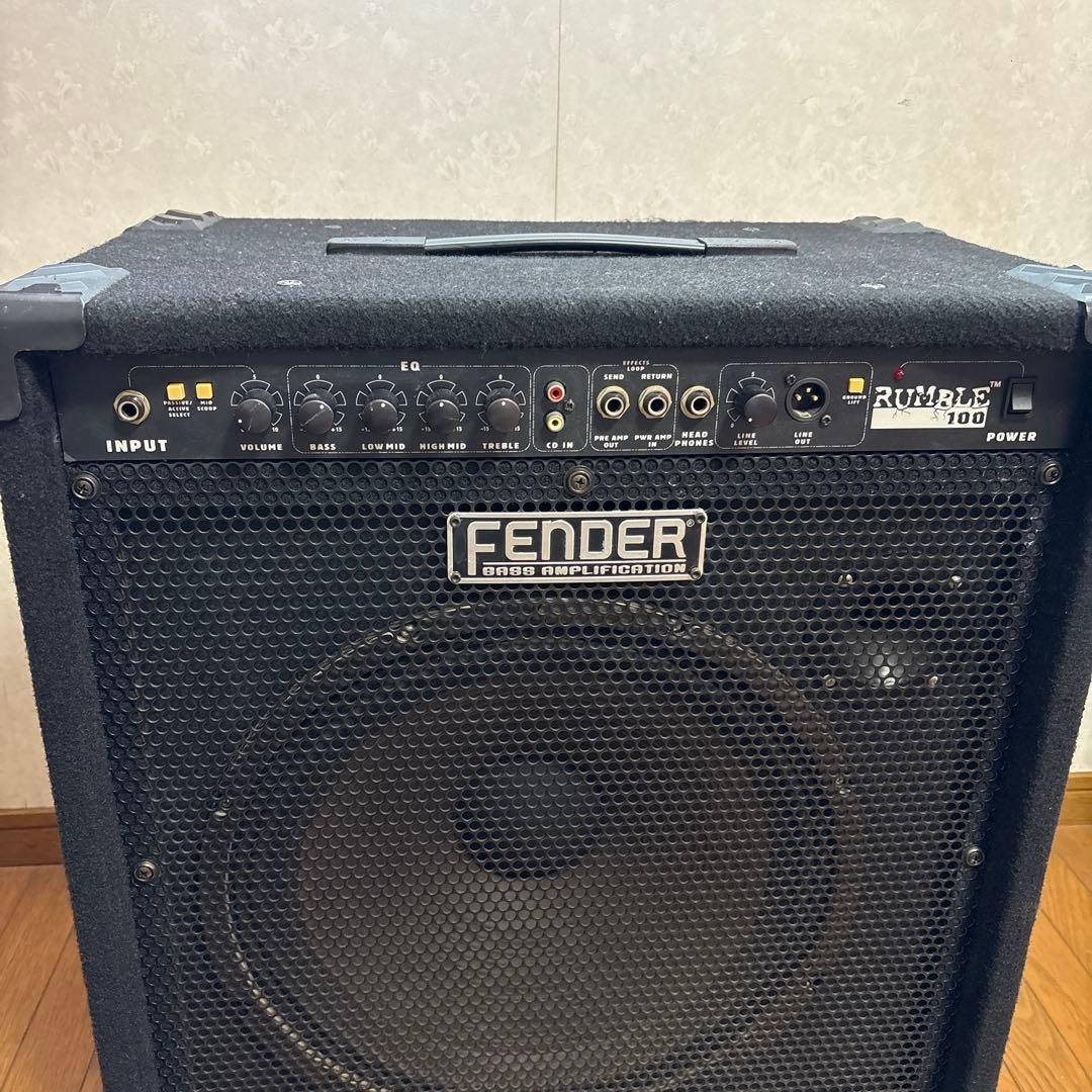 #Fender Rumble 100 #ベース用アンプ
