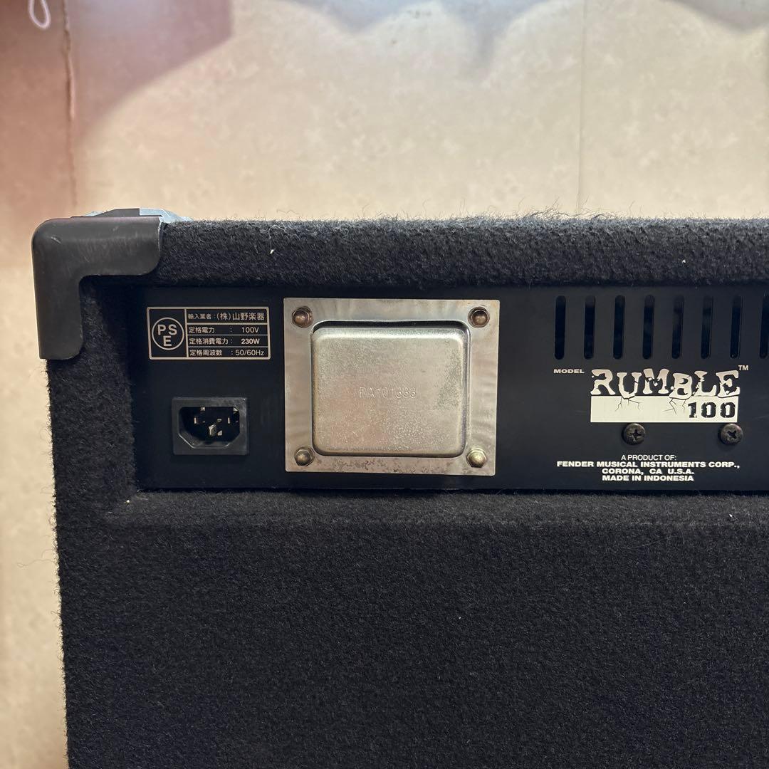#Fender Rumble 100 #ベース用アンプ