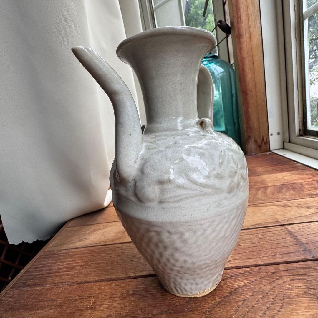 南宗 中国 取手 水注 陶器 骨董 古美術
