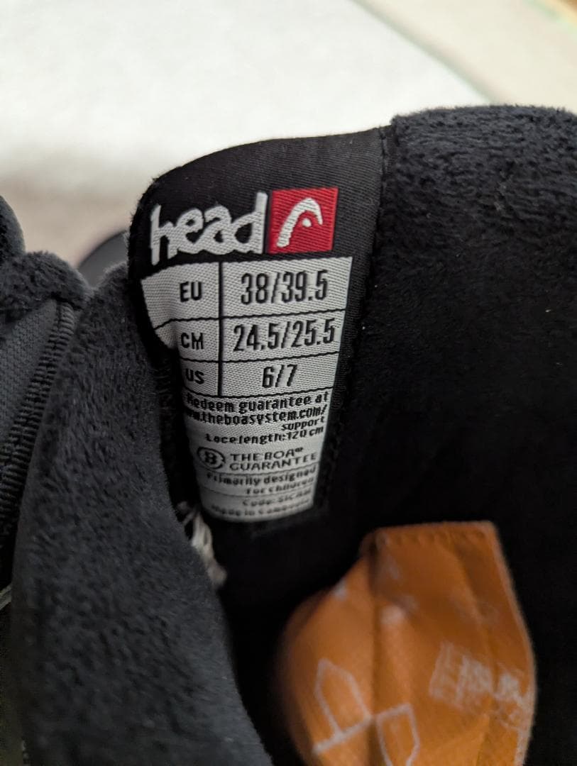 HEAD BOA スノーブーツ サイズ調整可能 24.5-25.5 ヘッド