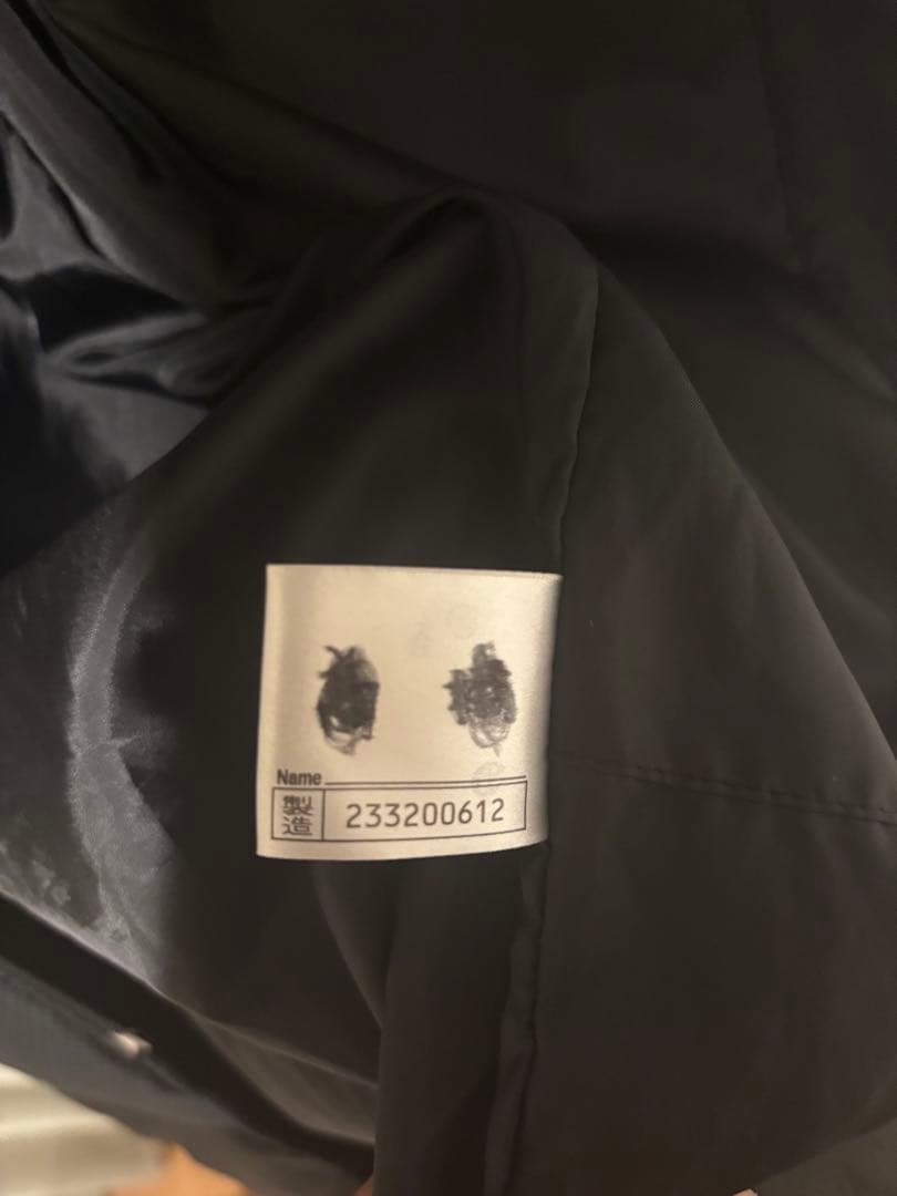 Mizuno ベンチコート ブラック