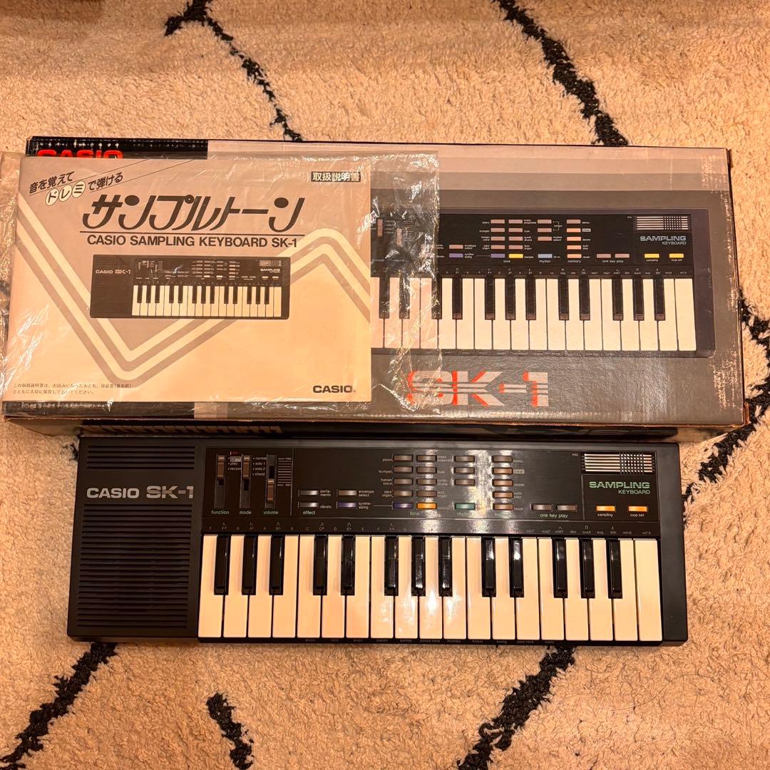 CASIO SK-1 サンプリングキーボード サンプルトーン