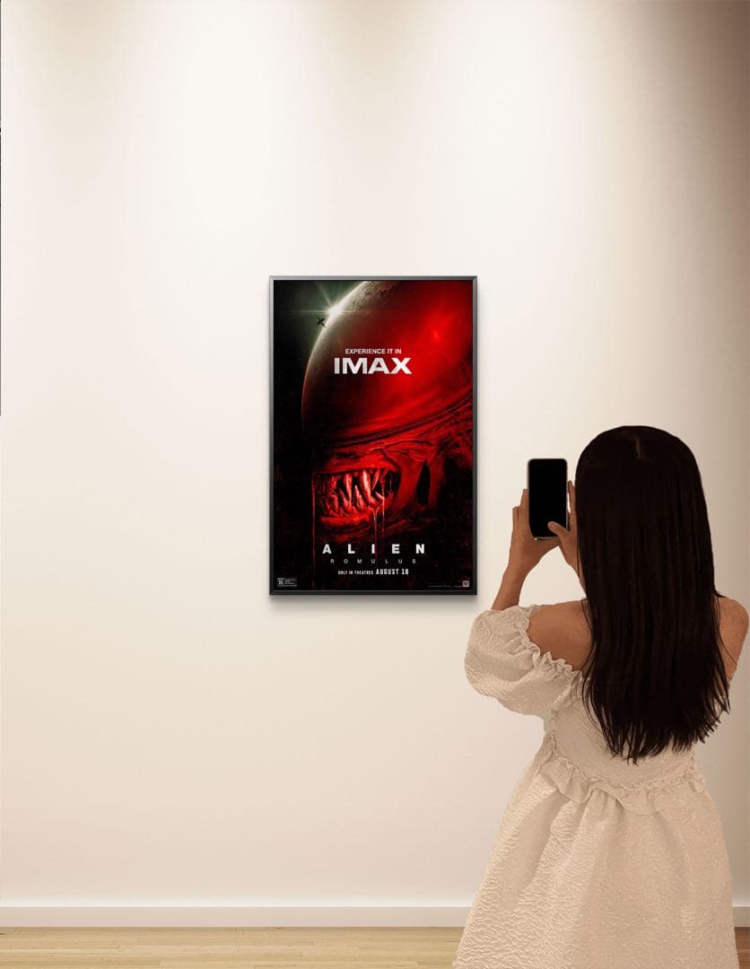 *枚数限定*映画館用片面印刷ポスターUS版:エイリアン ロムルス IMAXver