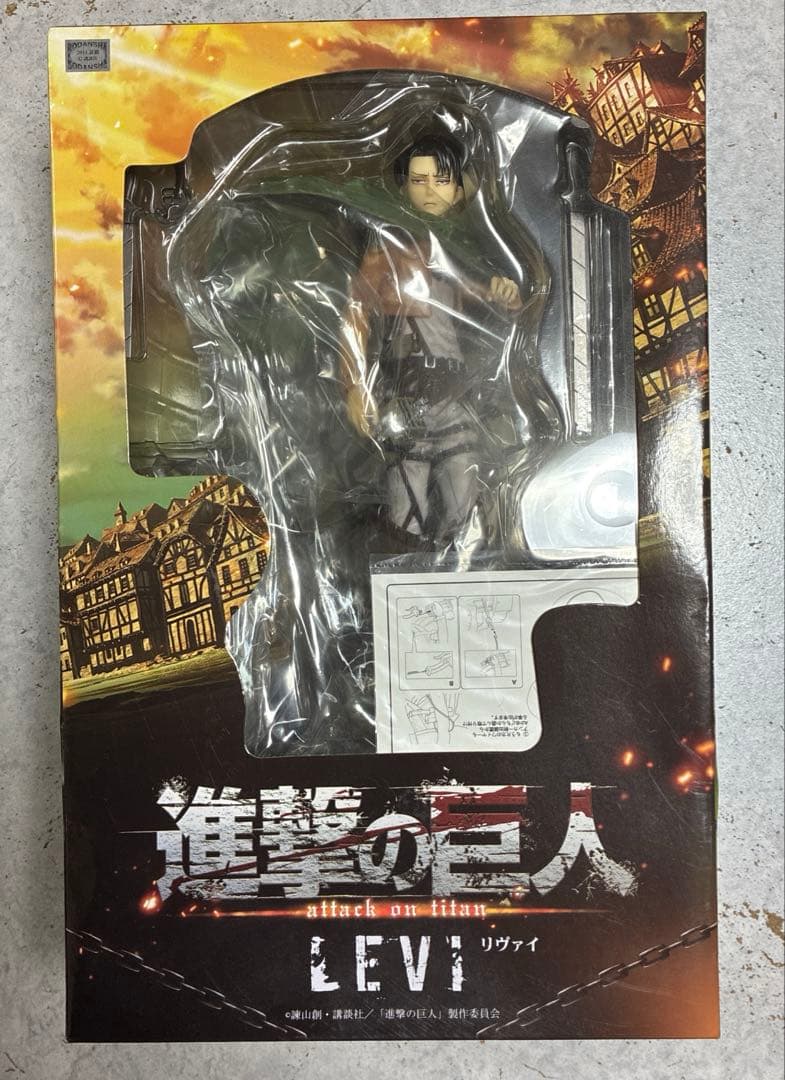 進撃の巨人のリヴァイのフィギア