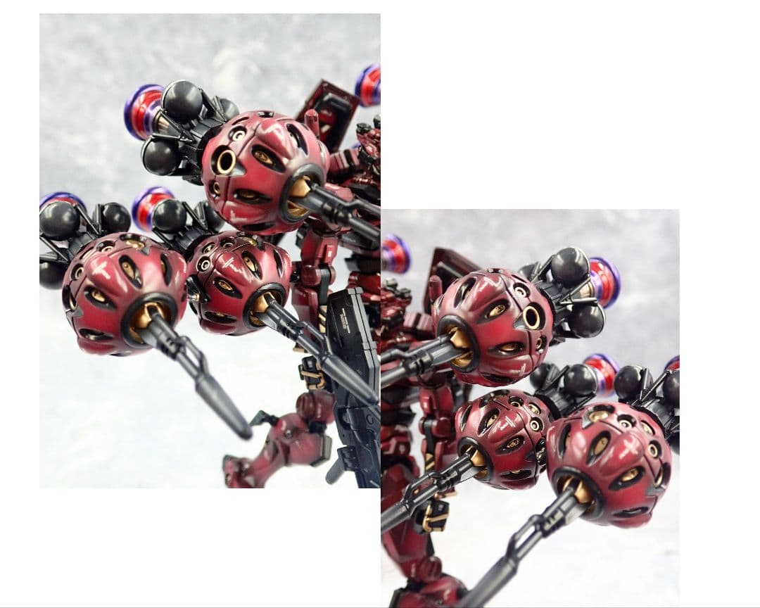 HG ジークアクス 赤いガンダム(フルビット) 全塗装 ガンプラ塗装済 完成品