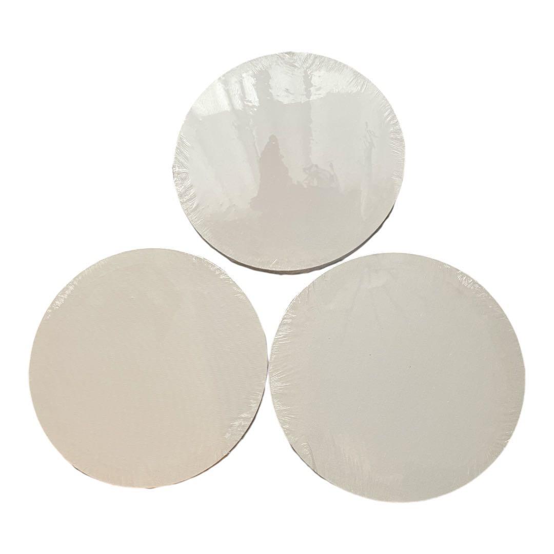 ❤️ミニキャンバス　丸型　30㎝　3枚