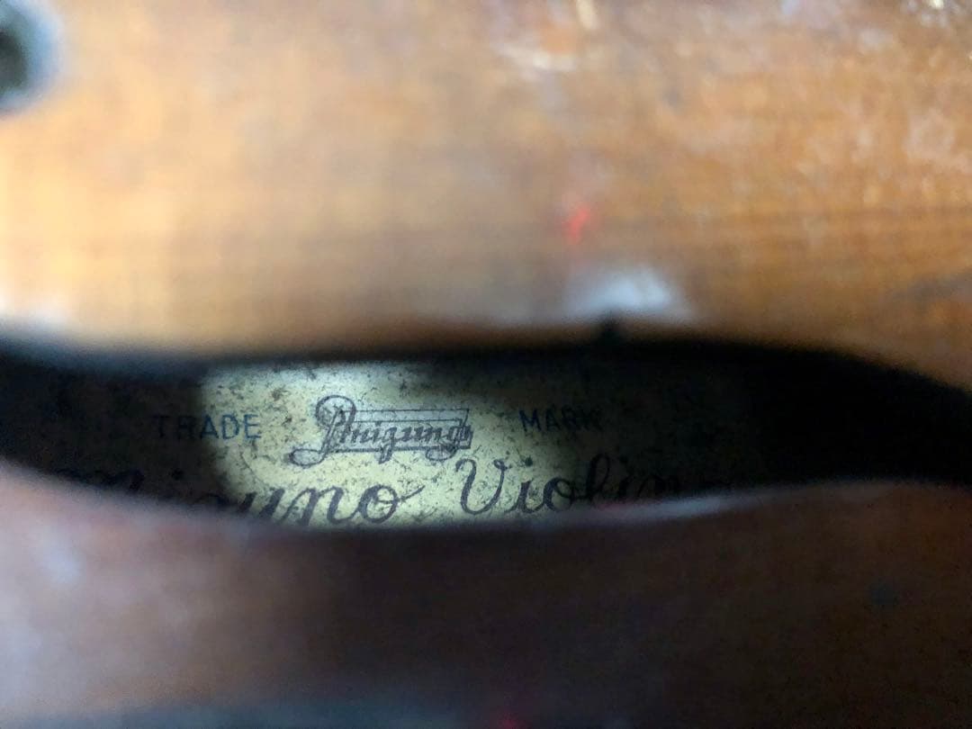 mizuno バイオリン occupied 占領下の日本製　ミズノ　超レア