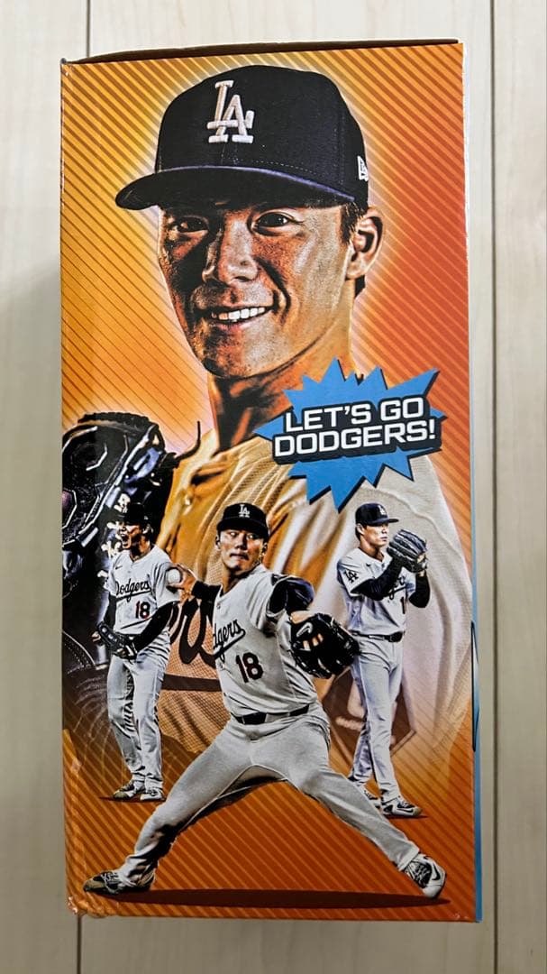 【限定品・新品・未開封】ドジャース山本由伸 ボブルヘッド （2025年7月2日）