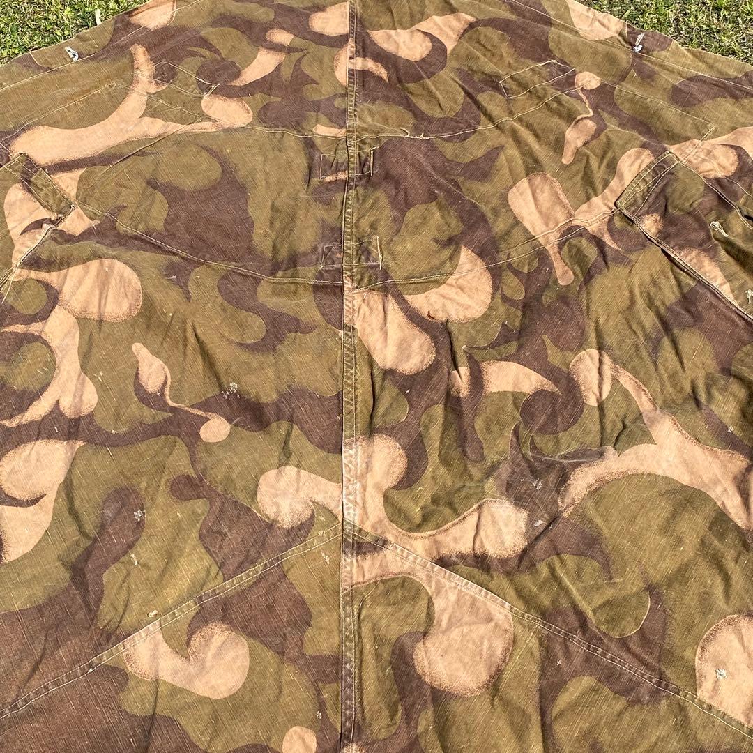 t*o様 超レア！ハンガリー軍　軍幕⑧　初期型　２枚　ポール・ペグセット　ワンポ