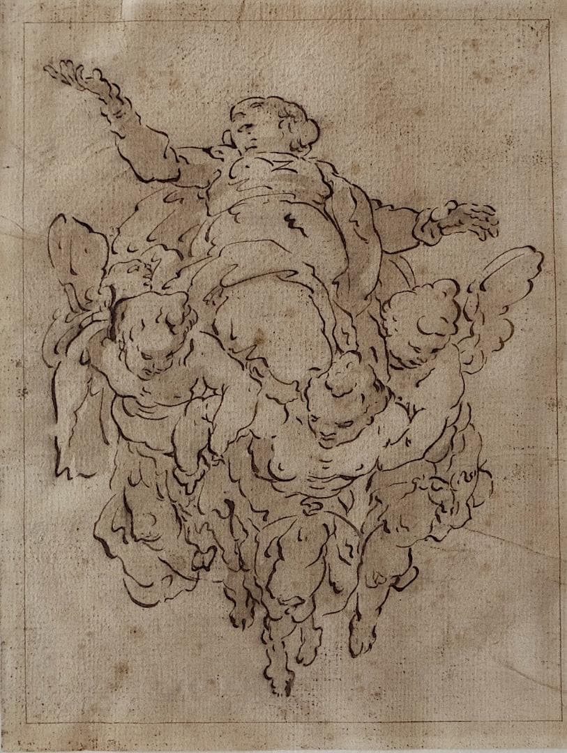 ☆素描☆ 聖母被昇天　16-17世紀イタリア