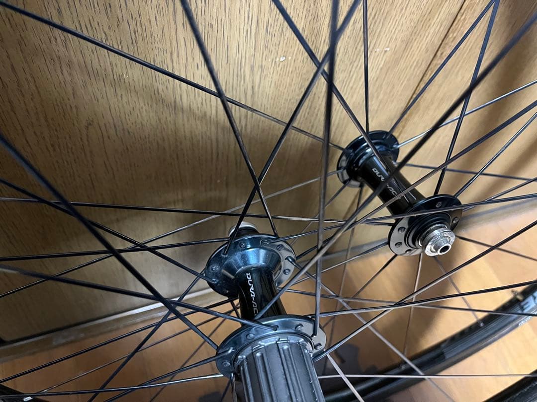 カーボンチューブラーホイール 中古 リムブレーキ