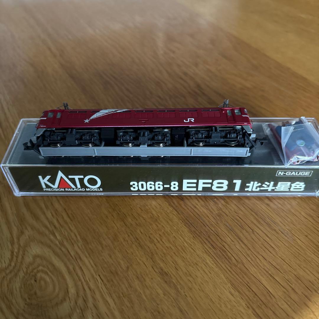 【新品】KATO 3066-8 EF81北斗星色③付属品未使用未開封 最新ロット
