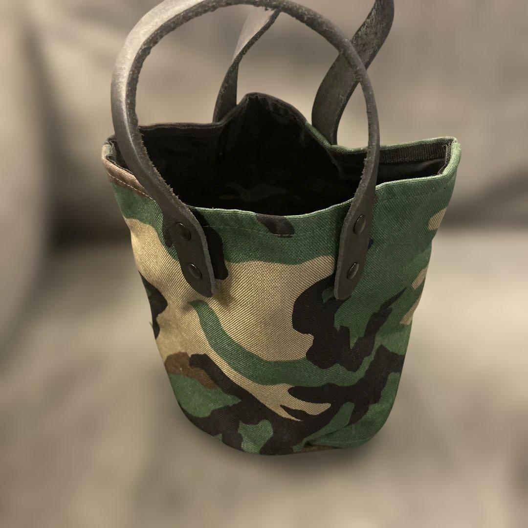 【未使用品】Golfickers ラウンドバッグ　迷彩