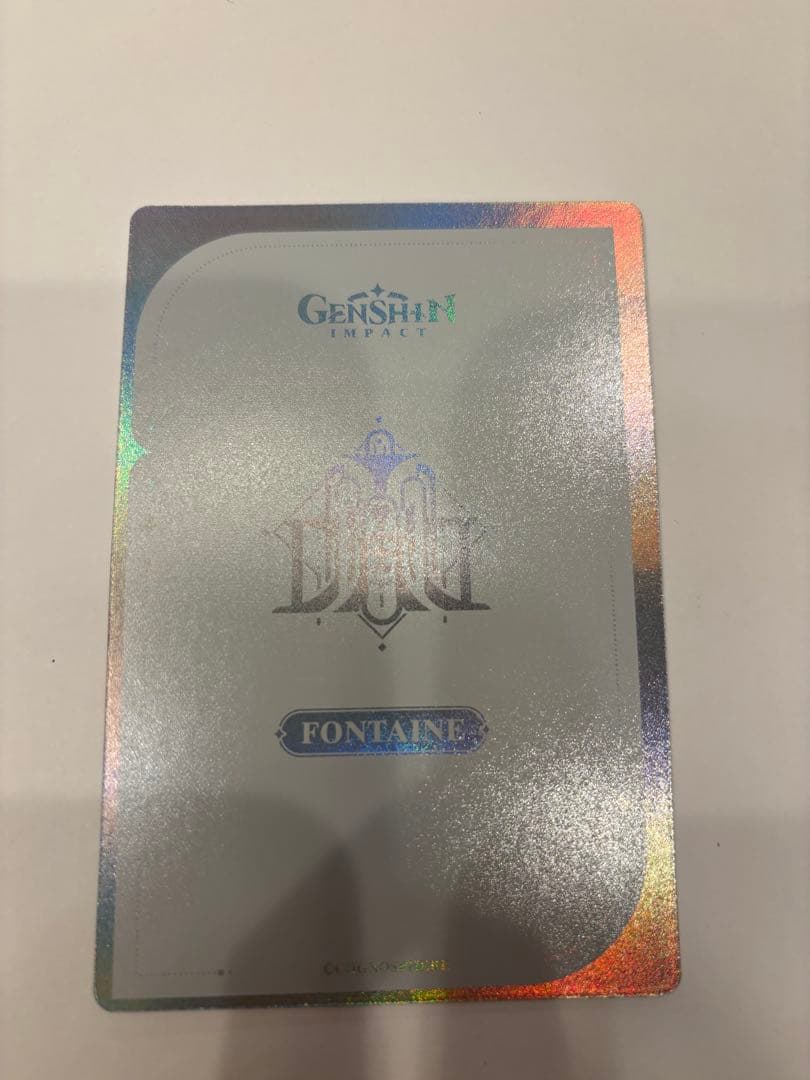 原神キャラクターカード　Neuvillette