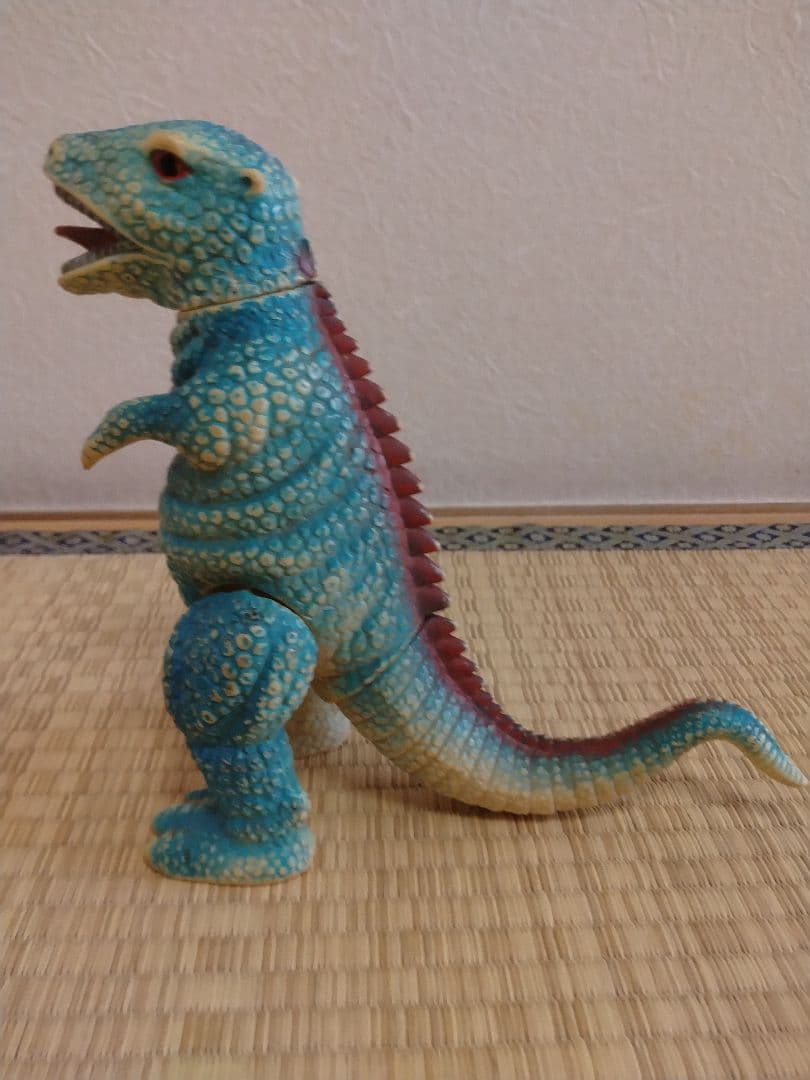 マルサン　ソフビ　ゴロザウルス　当時物　ブルマァク　ゴジラ