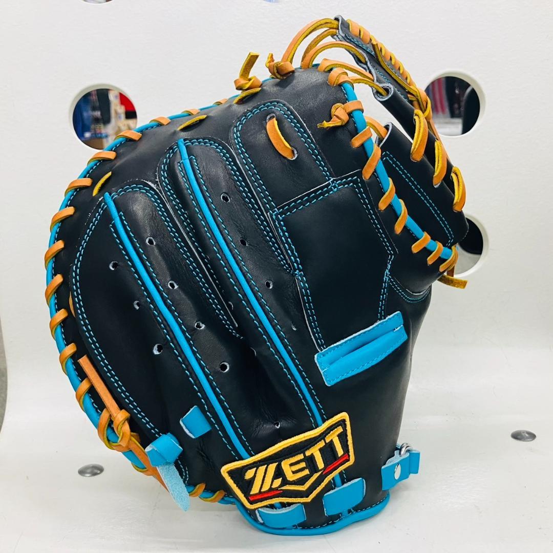 ゼット　プロステイタス　オリジナルオーダーミット　軟式用　捕手用　戸柱型