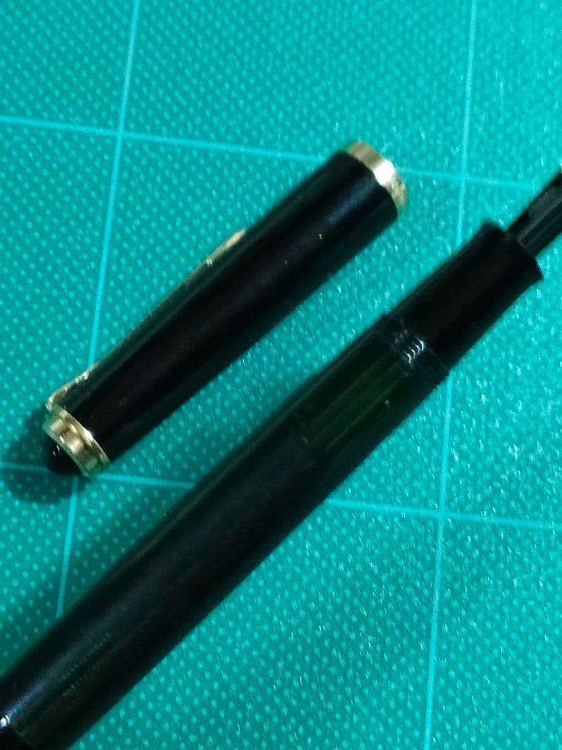 ペリカン 400NN M&K ブラックストライプ F 万年筆