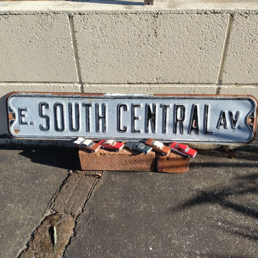 サウス・セントラル　 SOUTH CENTRAL 　標識