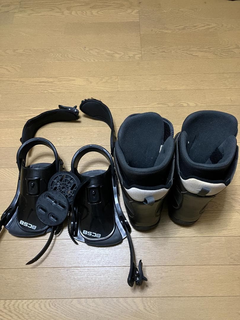 処分セール　CSB スノーボードセット ビンディングL/Mサイズ