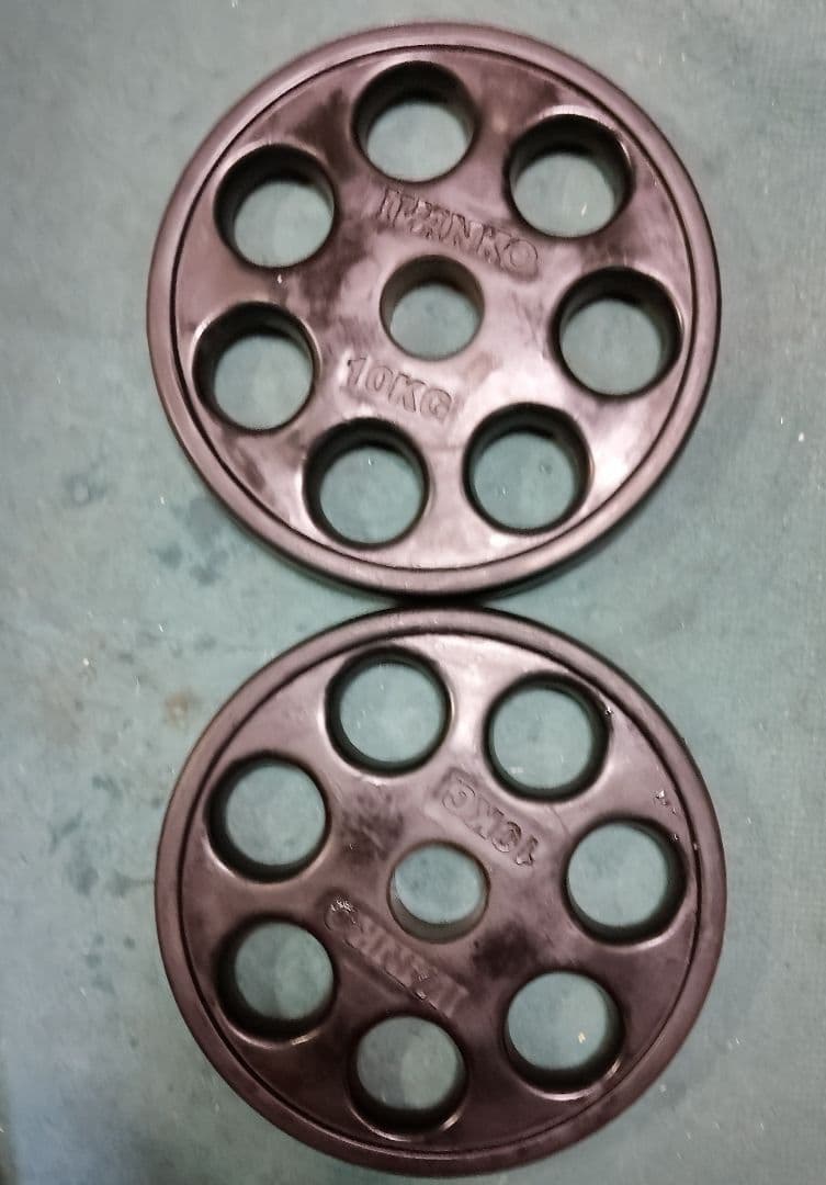 オリンピック プレート IVANKO 10kgプレート2枚