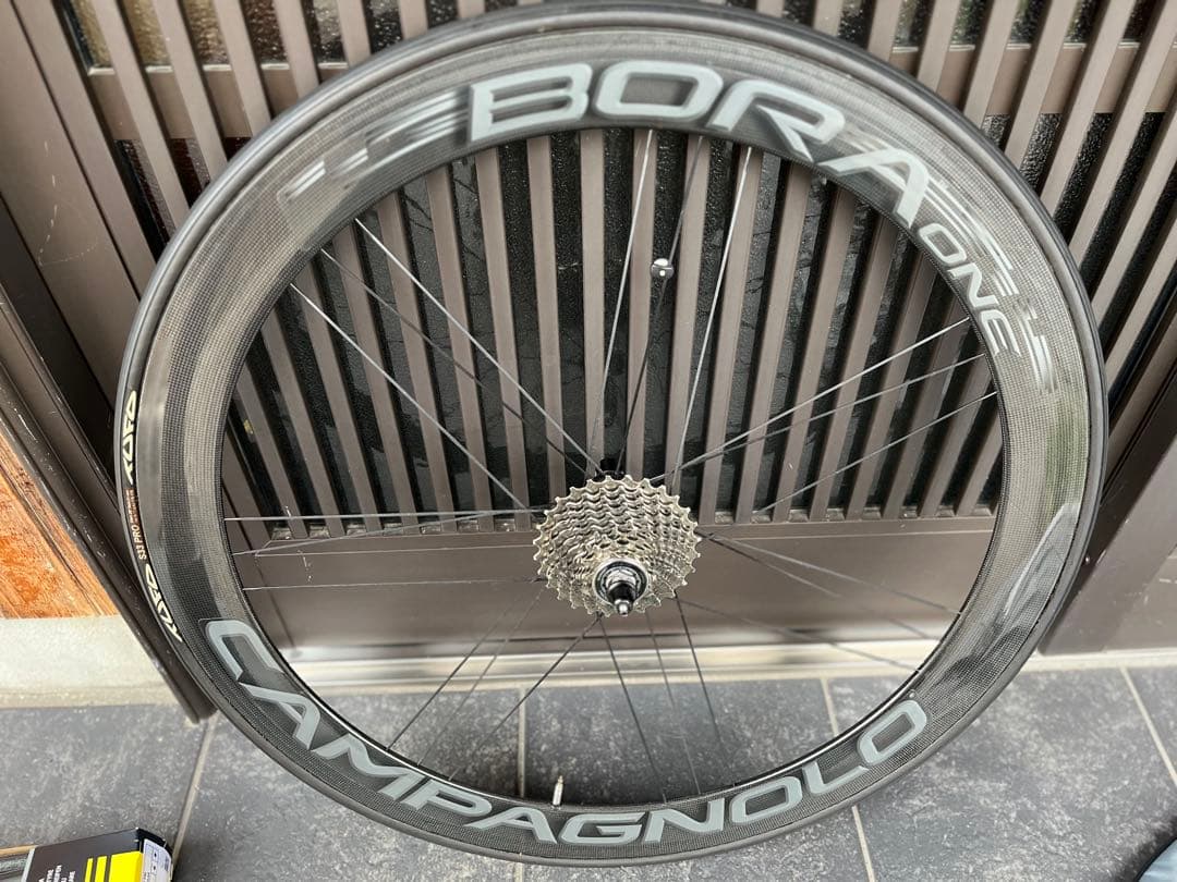 【けはまひき】Bora Oneホイール前後セット(新品替えタイヤ付き)