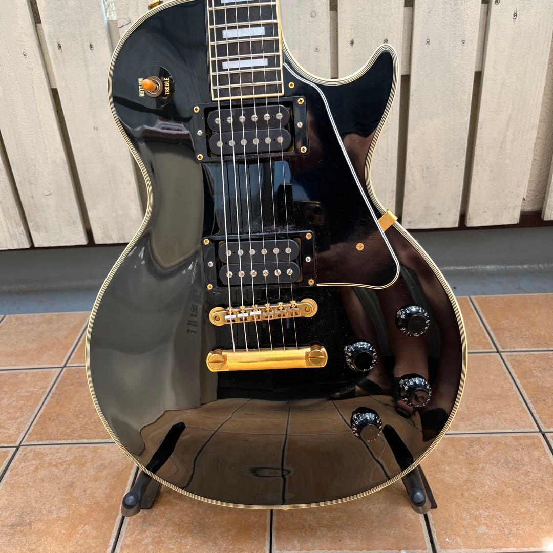 [美品] バーニー　レスポールカスタム RLC-60 1980年代ハードケース付