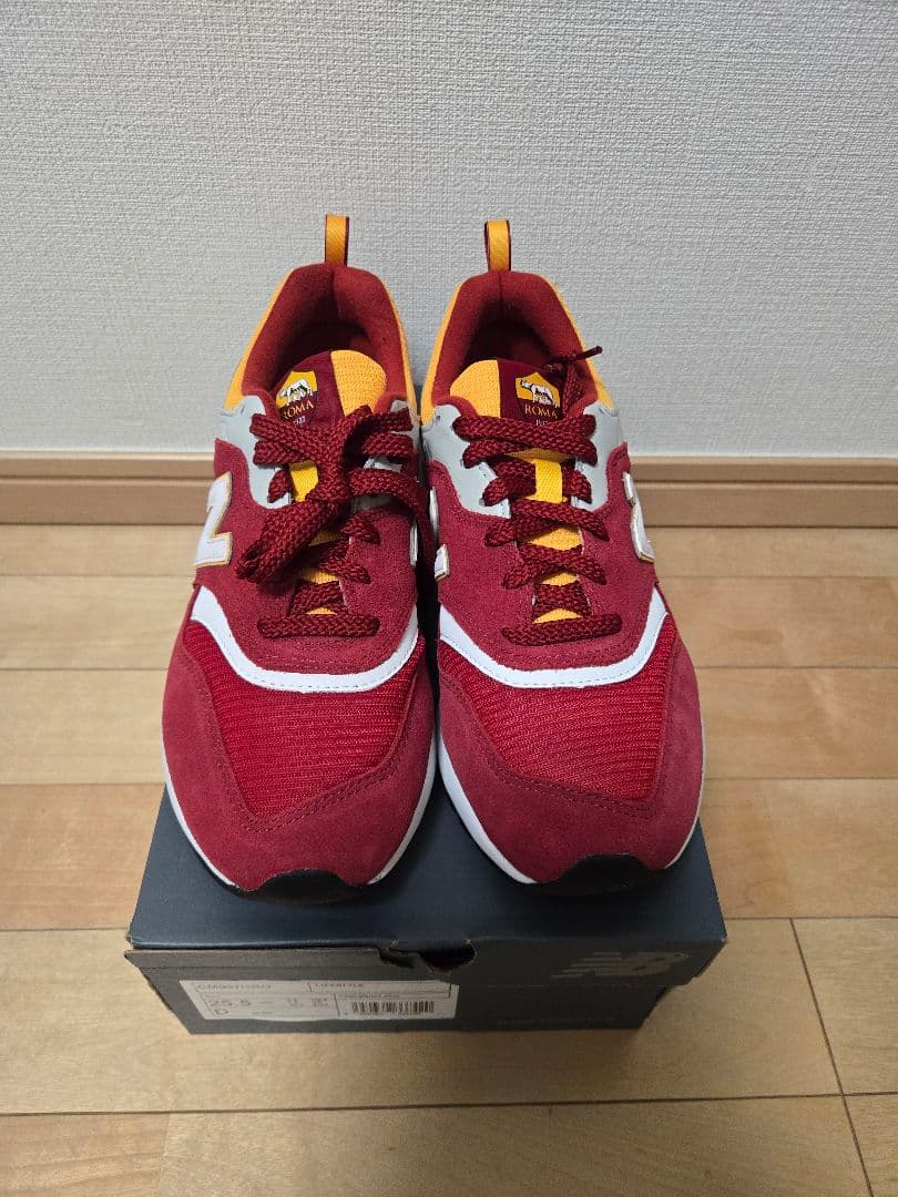 再値下）限定新品ASローマNew Balance CM997HRO 25.5cm