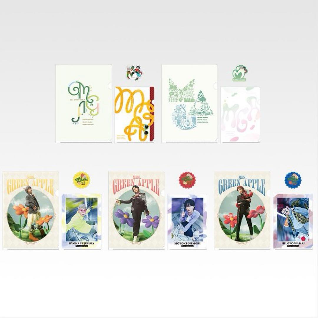 Mrs.GREEN APPLE ミセス 一番くじ F賞 クリアファイル