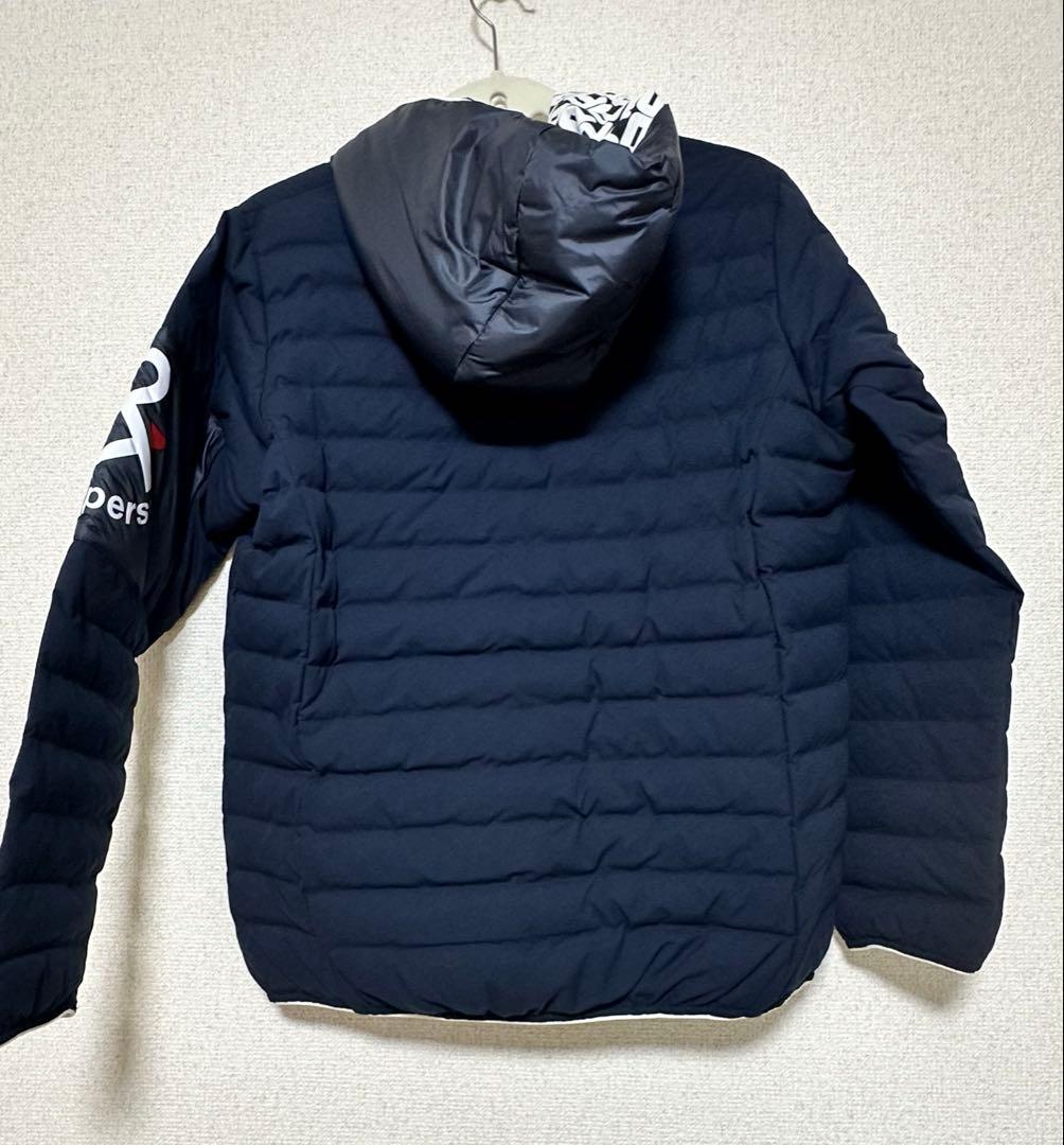 and per se ゴルフ　エナジーコクーン中綿フーディブルゾン　LL